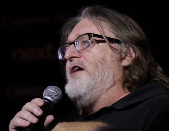 Gabe Newell CES 2014
